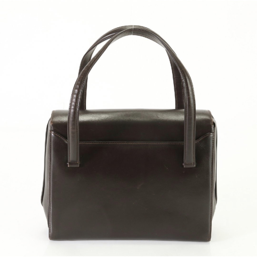 Gucci - 美品【GUCCI】グッチ カーフレザー ハンドバッグ ゴールド金具