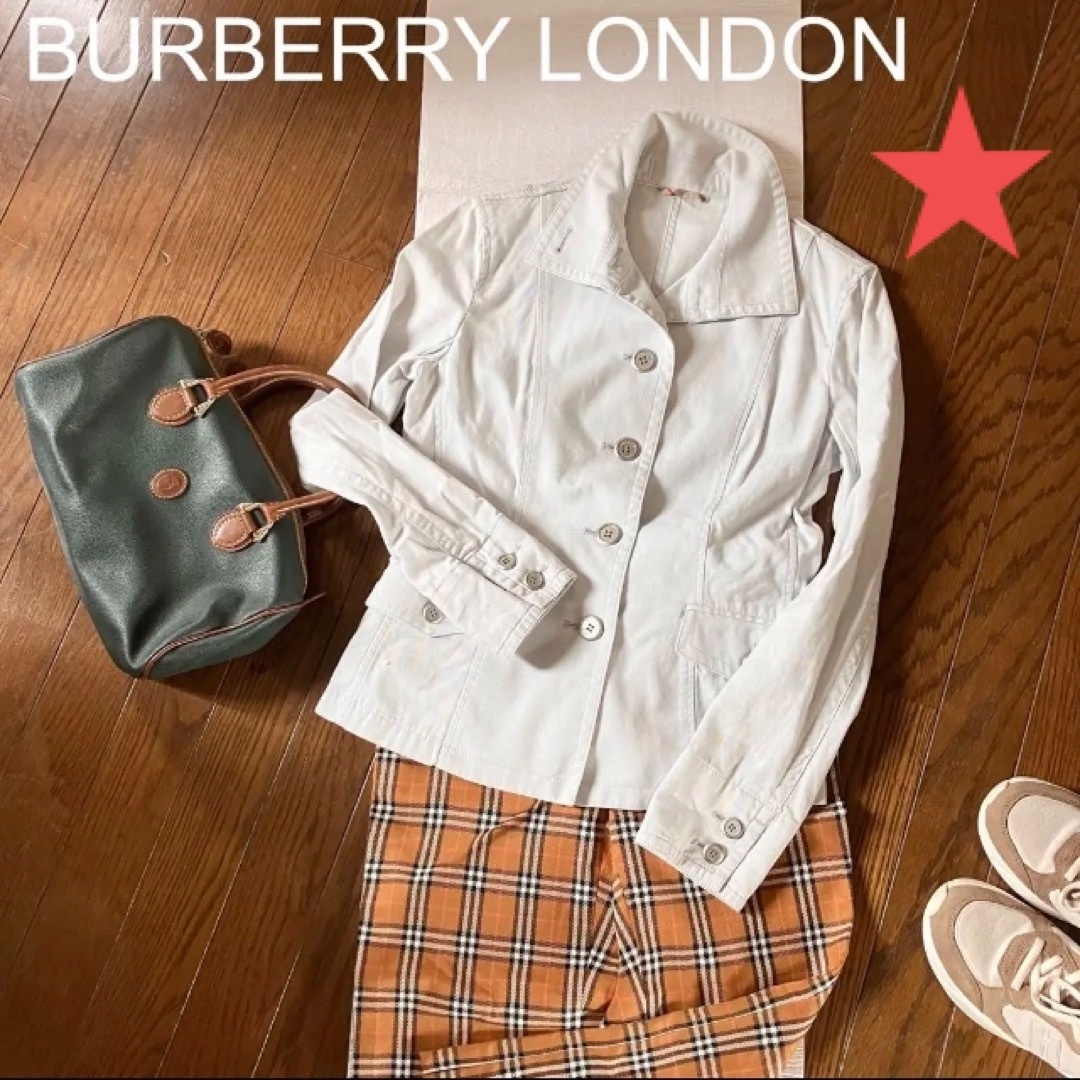 BURBERRY   used BURBERRY LONDON ブルーグレーがお洒落なジャケットの