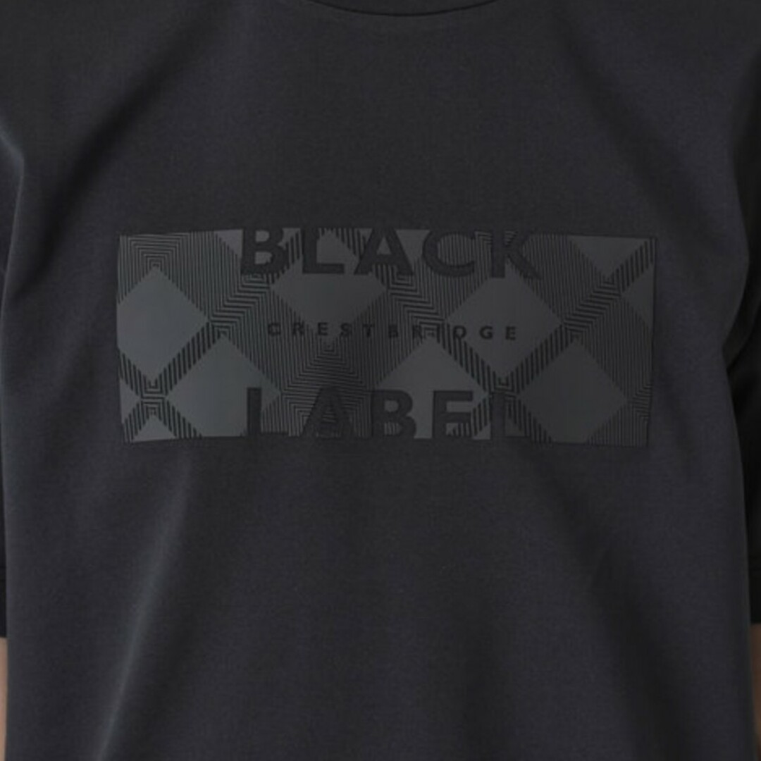 【新品】ブラックレーベルクレストブリッジ　Tシャツ　黒　M　バーバリー　244