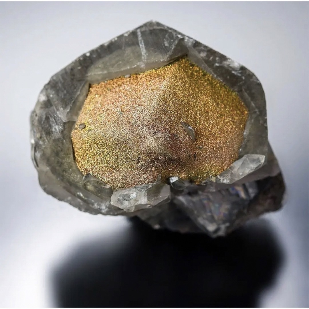 原石カルサイト パイライト B965 天然石 原石 鉱物標本 鉱石 方解石