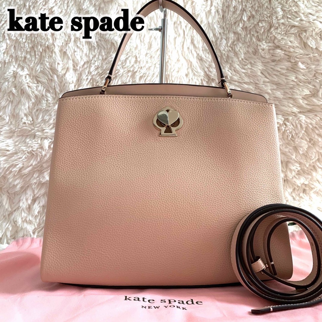 kate spade new york(ケイトスペードニューヨーク)の未使用級✨ケイトスペード ハンドバッグ ニコラ ツイストロック 2way レザー レディースのバッグ(ハンドバッグ)の商品写真