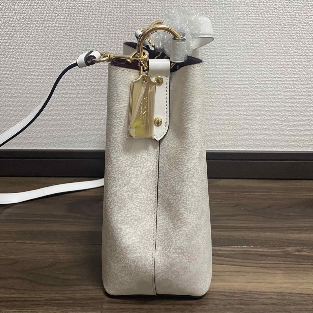 【完売品】新品・未使用品 COACH バケット 2Way シグネチャーバッグ