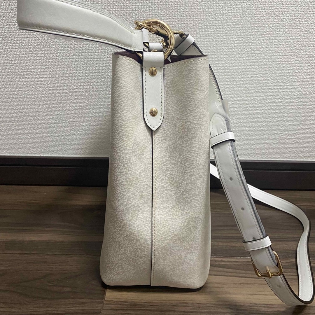 【完売品】新品・未使用品 COACH バケット 2Way シグネチャーバッグ