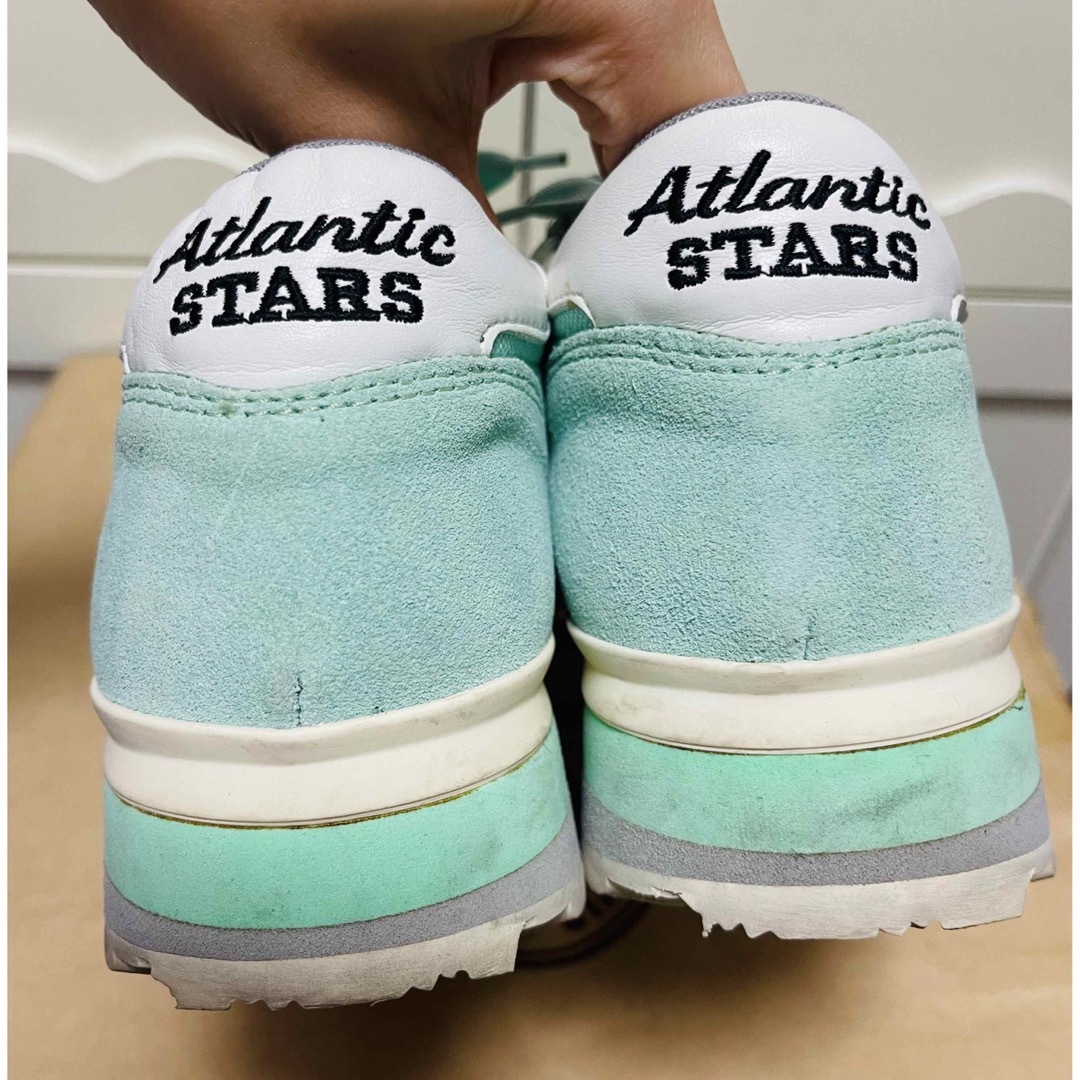 Atlantic STARS(アトランティックスターズ)の多少使用感有り　アトランティックスターズ　ミントカラー　38 メンズの靴/シューズ(スニーカー)の商品写真