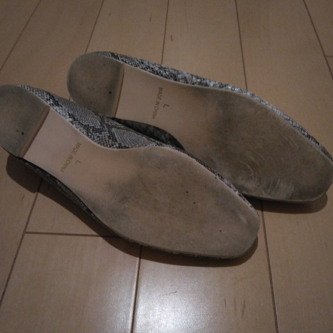 titivate(ティティベイト)のtitivate　パイソンスクエアパンプス　L レディースの靴/シューズ(ハイヒール/パンプス)の商品写真
