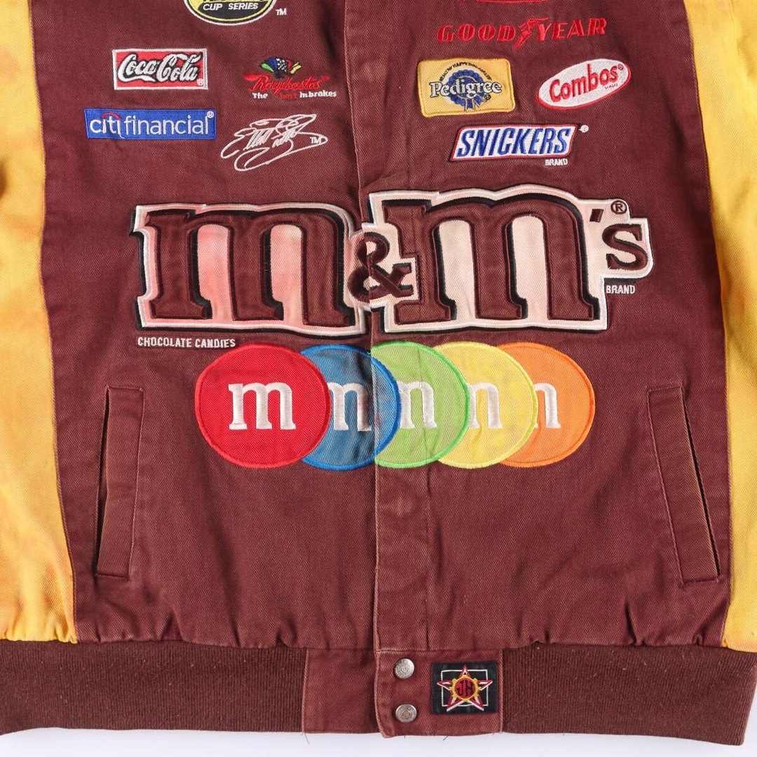 古着 90年代 TH DESIGN M&M'S エムアンドエムズ NASCAR ナスカー