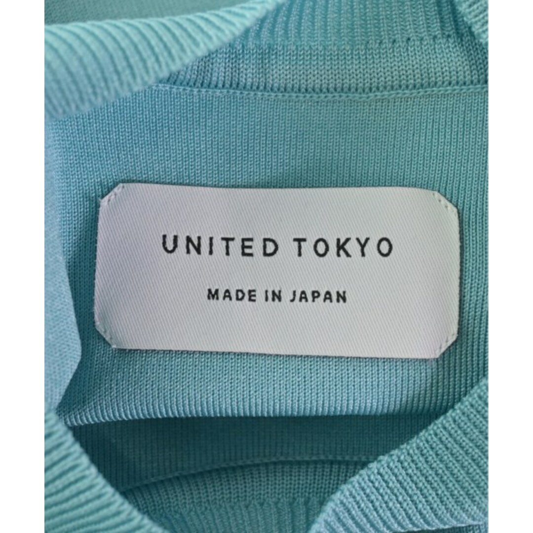 UNITED TOKYO ユナイテッドトウキョウ ニット・セーター F 水色