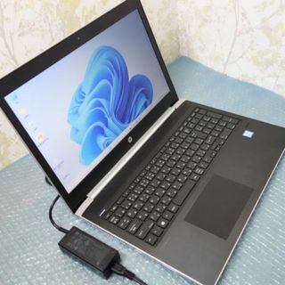 ヒューレットパッカード(HP)のhp 15型 8世代i5 SSD HDD office 初心者設定済み(ノートPC)