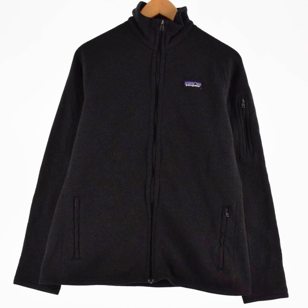 16年製 パタゴニア Patagonia ベターセータージャケット 25542FA16 フリースジャケット レディースL /eaa375406ブラック系黒色柄