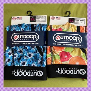 アウトドアプロダクツ(OUTDOOR PRODUCTS)の【アウトドアプロダクツ】鮮やかなプリントが素敵❣️ボクサーブリーフ花柄フルーツ柄(ボクサーパンツ)