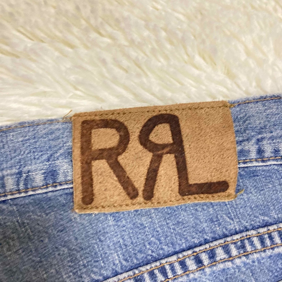 RRL(ダブルアールエル)の大きいサイズ　ダブルアールエル　ハーフデニムパンツ　36 メンズのパンツ(ショートパンツ)の商品写真