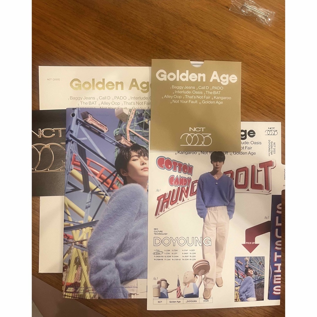 NCT(エヌシーティー)のgolden age collecting ドヨン エンタメ/ホビーのCD(K-POP/アジア)の商品写真