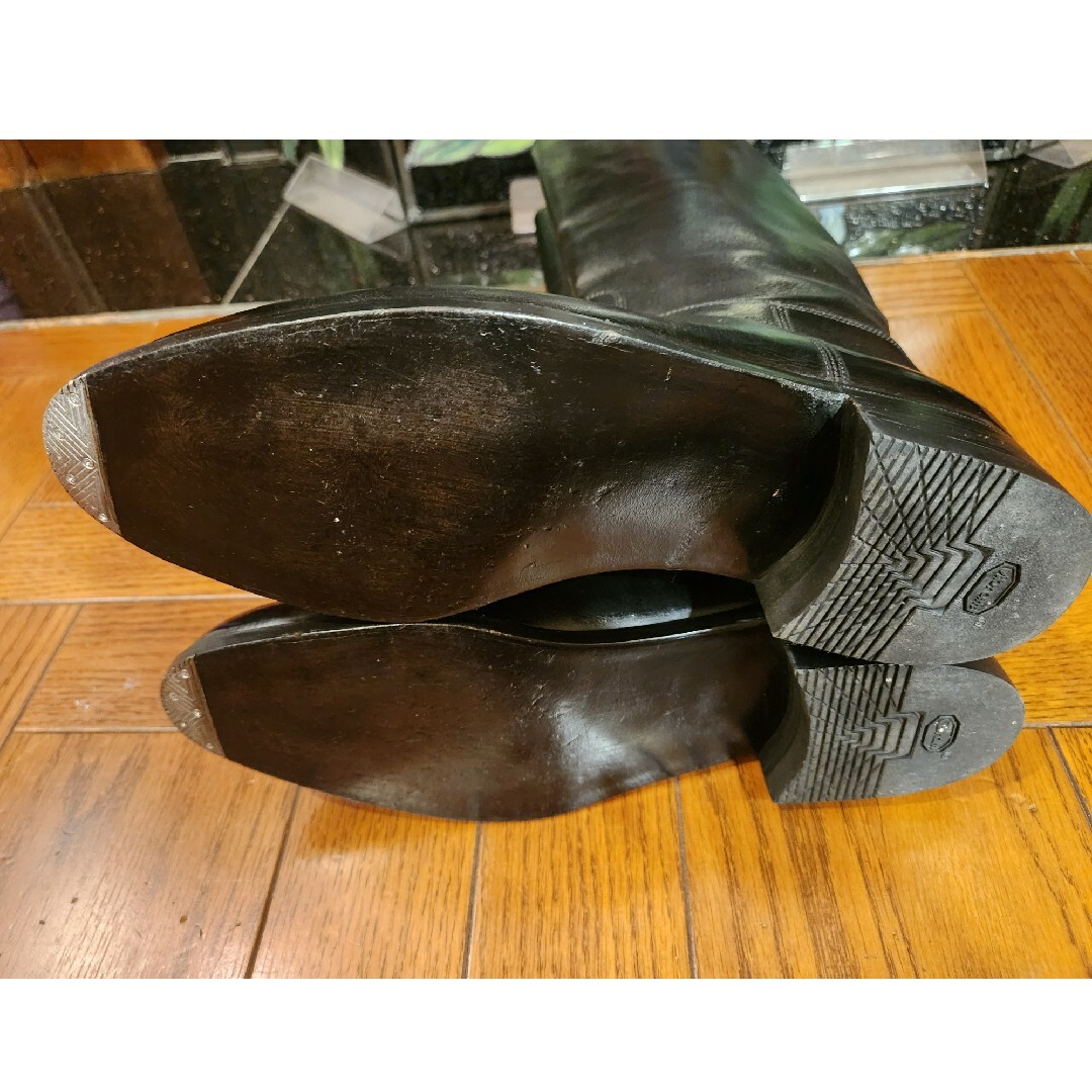 極美品 ベルルッティ Berluti ビスポーク ロングブーツ 黒 ベネチアン 極美品 ベルルッティ Berluti ビスポーク ロングブーツ 黒 ベネチアン