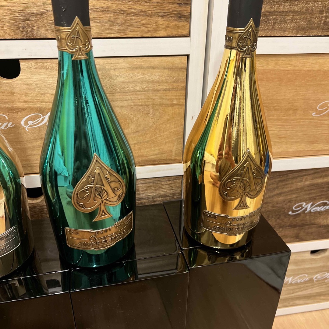 アルマンドブリニャック 空便 空箱 シャンパン６本セット シャンパン/スパークリングワイン