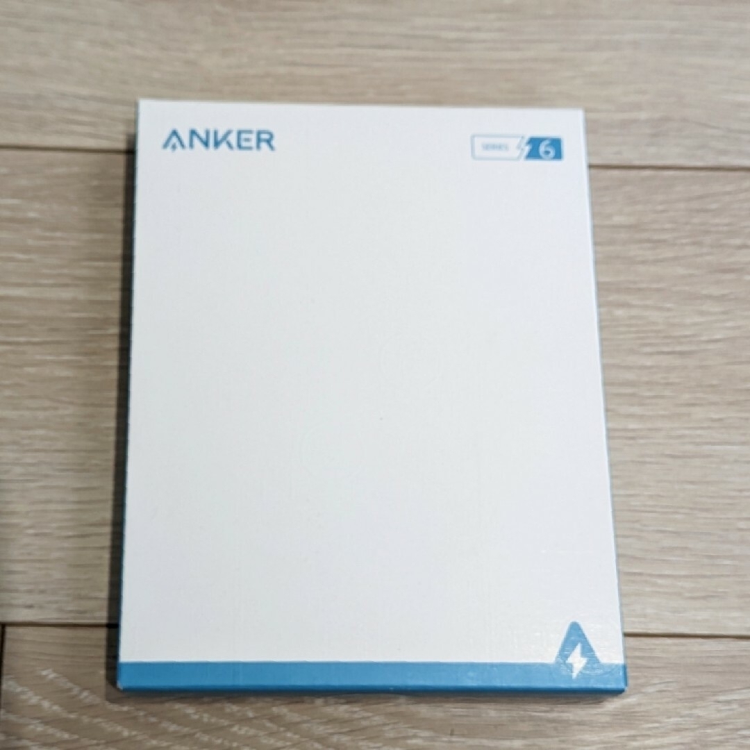 Anker(アンカー)のAnker 621 Magnetic Battery (MagGo)  ブルー スマホ/家電/カメラのスマートフォン/携帯電話(バッテリー/充電器)の商品写真