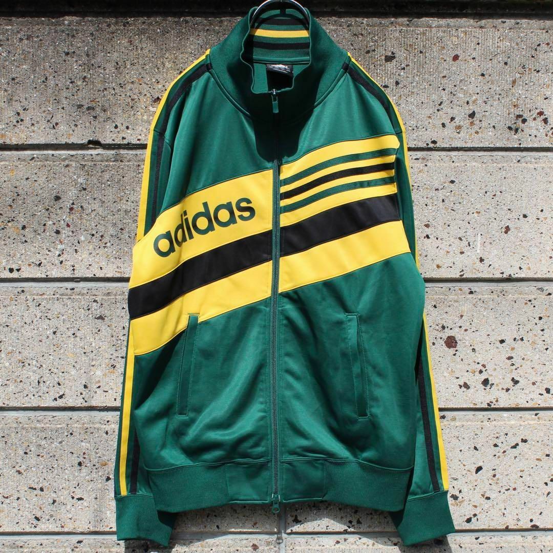 00's adidas トラックジャケット　ジャマイカ　キングストン　ラスタ