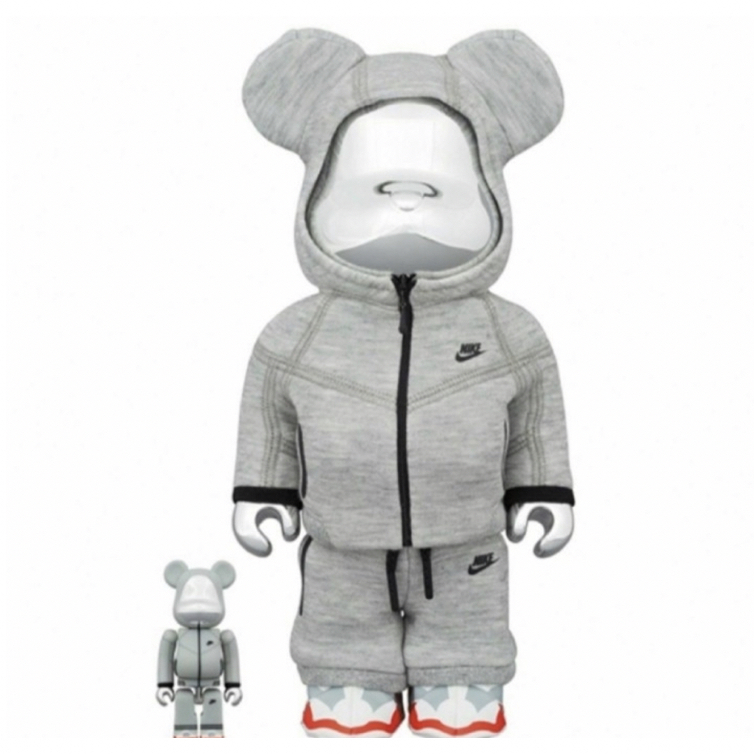 エンタメ/ホビーBE@RBRICK NIKE TECH FLEECE N98 100&400