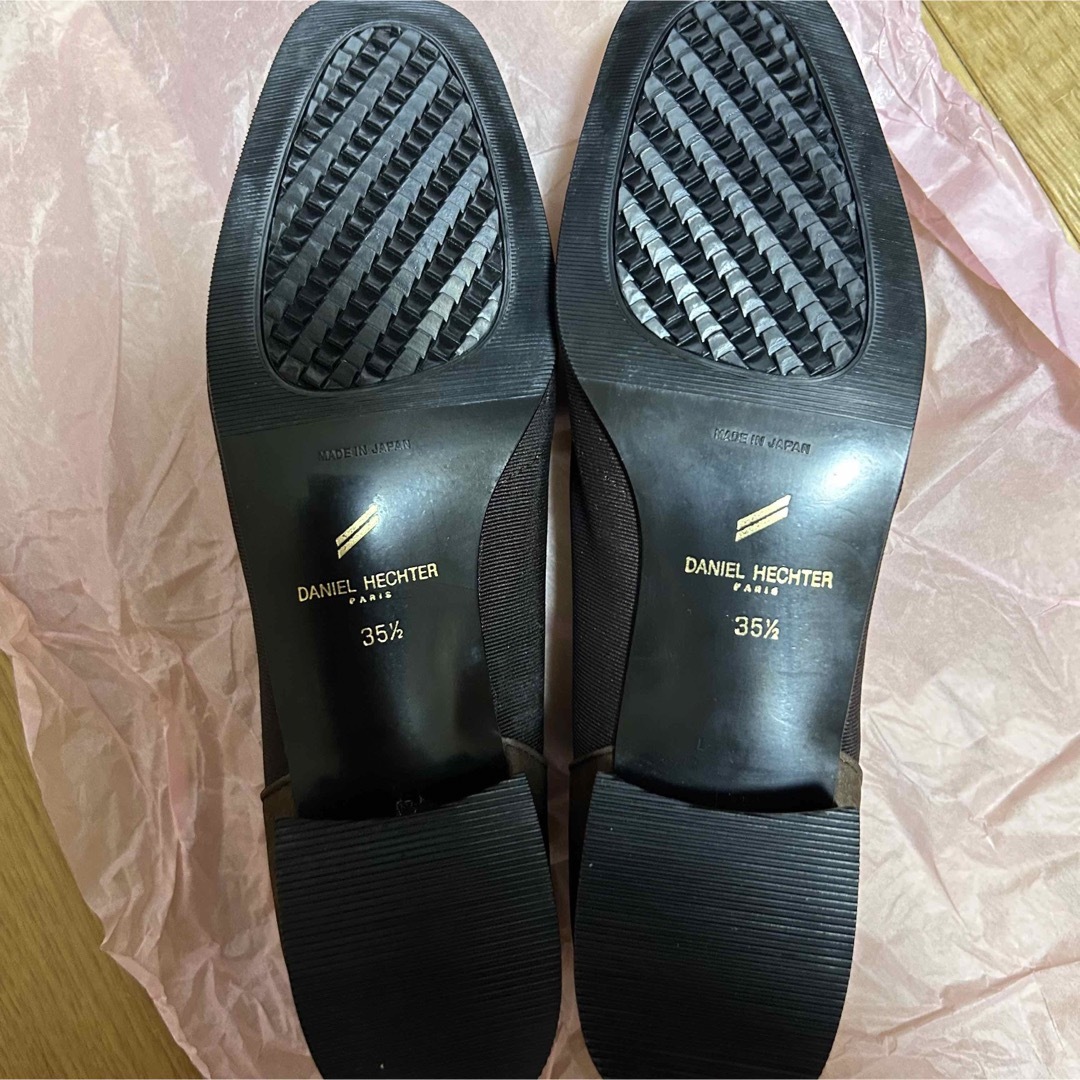 【新品未使用】DANIEL HECHTER 婦人靴　パンプス　ローファー レディースの靴/シューズ(ハイヒール/パンプス)の商品写真
