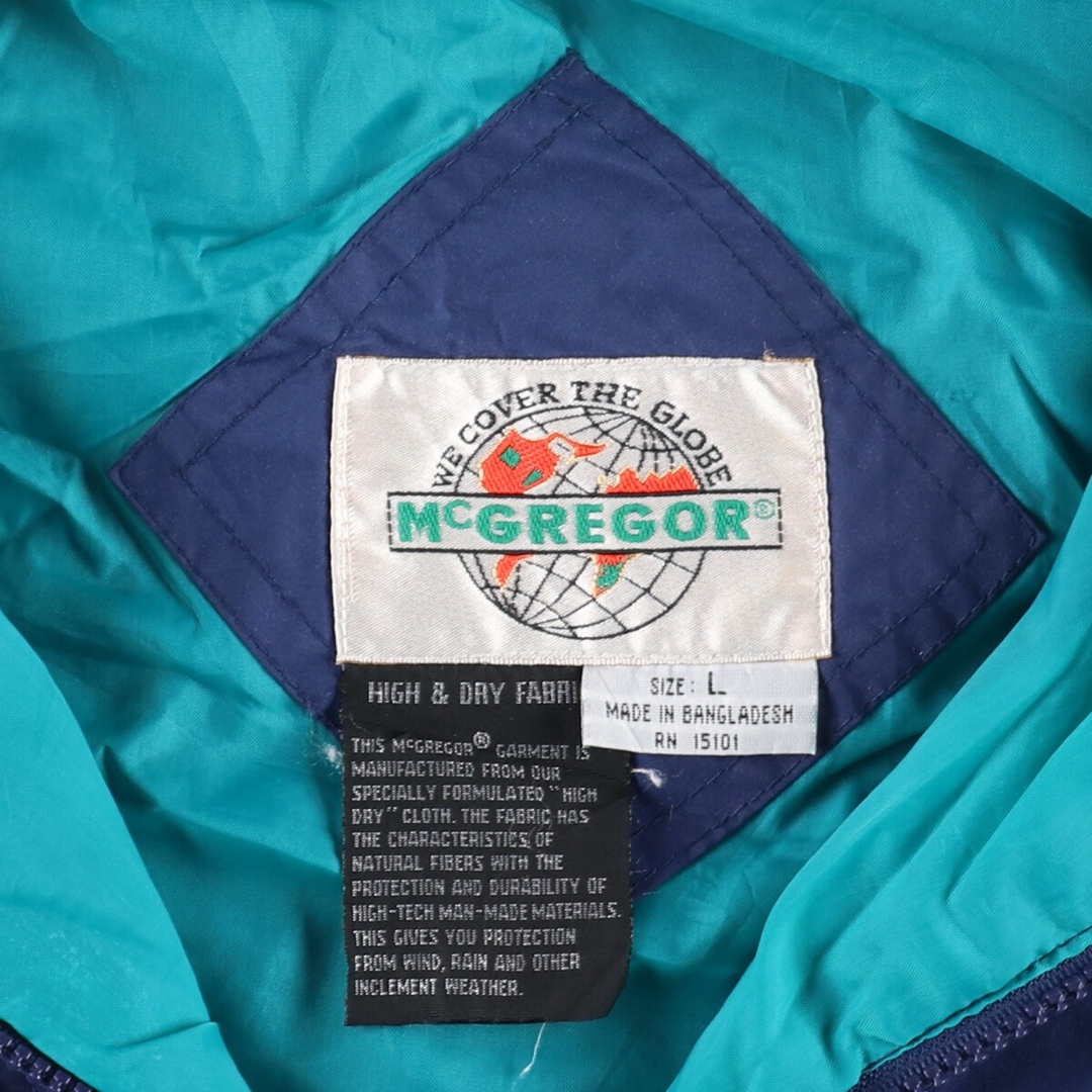 McGREGOR(マックレガー)の古着 マックレガー McGREGOR ナイロンジャケット メンズL /eaa371023 メンズのジャケット/アウター(ナイロンジャケット)の商品写真