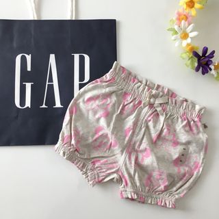 ベビーギャップ(babyGAP)の新品♡baby gap♡ミニー♡ディズニー♡ショートパンツ♡かぼちゃパンツ/ザラ(パンツ)