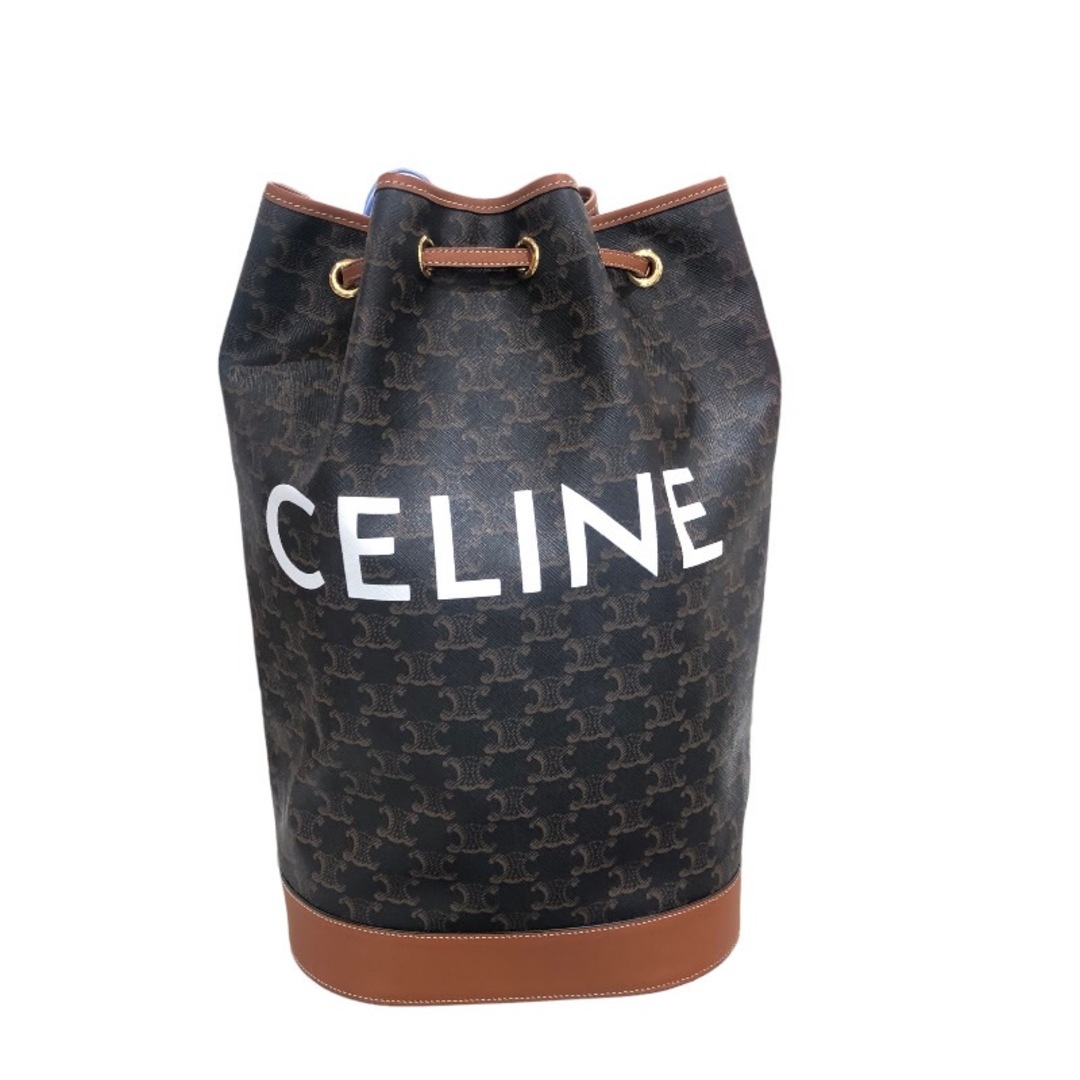 セリーヌ CELINE トリオンフ　ミディアム　セーラー 191532 タン  トリオンフキャンバス メンズ ショルダーバッグ