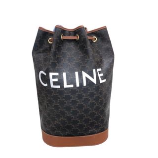 セリーヌ(celine)の　セリーヌ CELINE トリオンフ　ミディアム　セーラー 191532 タン  トリオンフキャンバス メンズ ショルダーバッグ(ショルダーバッグ)