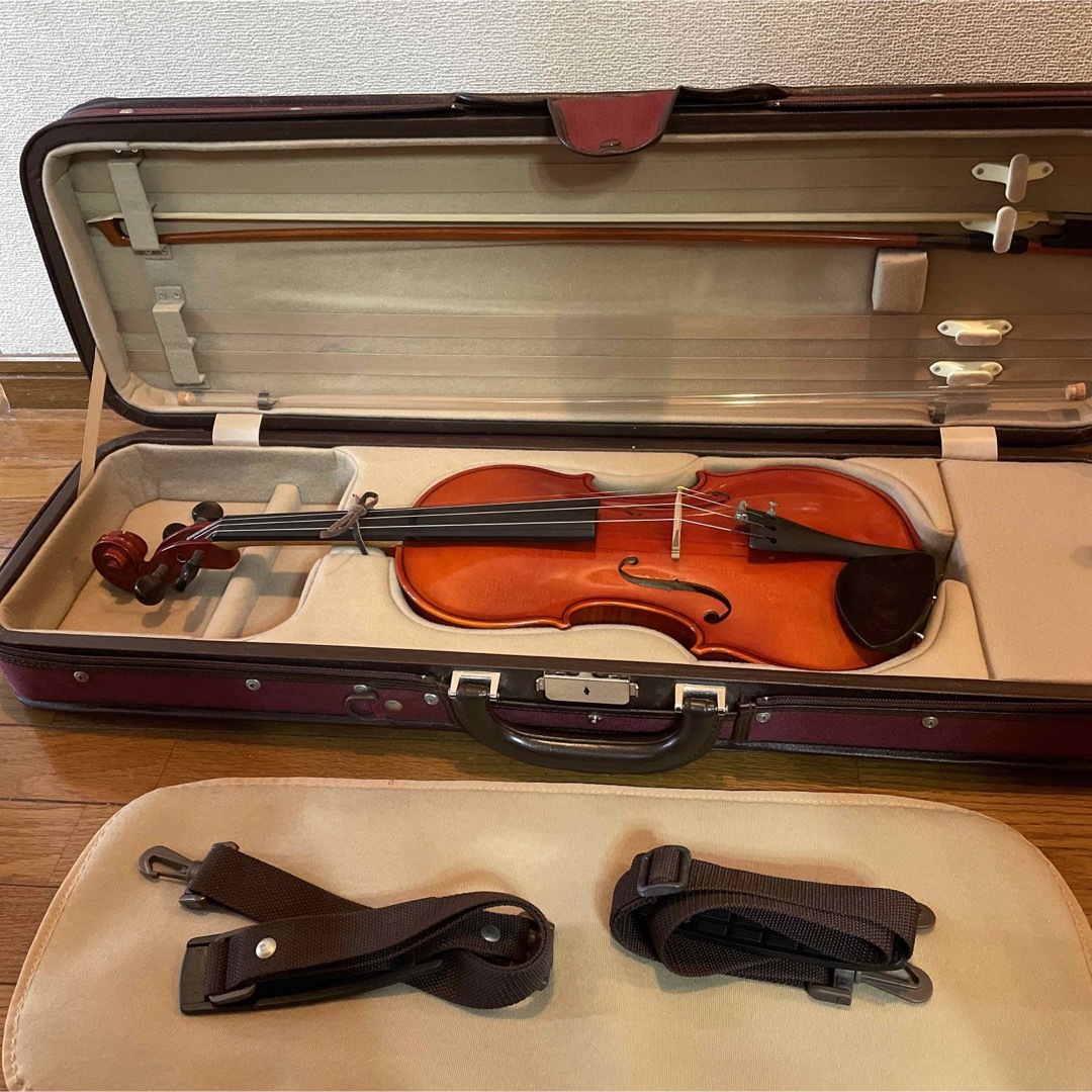 ドイツ製バイオリン Franz Kirschnek  No.19  弓・ケース付 楽器の弦楽器(ヴァイオリン)の商品写真