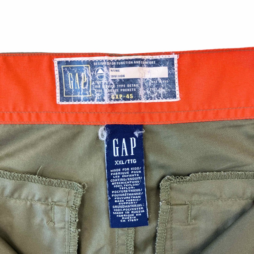 90s “old gap” nylon cargo pants ロシア製