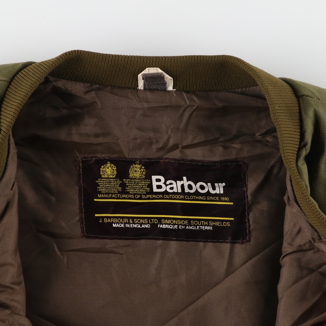 バブアー Barbour キルティングベスト 英国製 メンズL /eaa372872