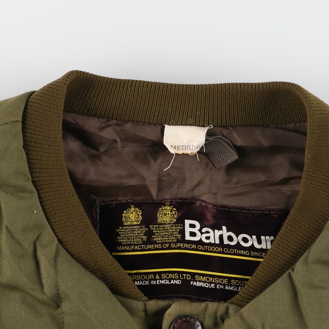 バブアー Barbour キルティングベスト 英国製 メンズL /eaa372872