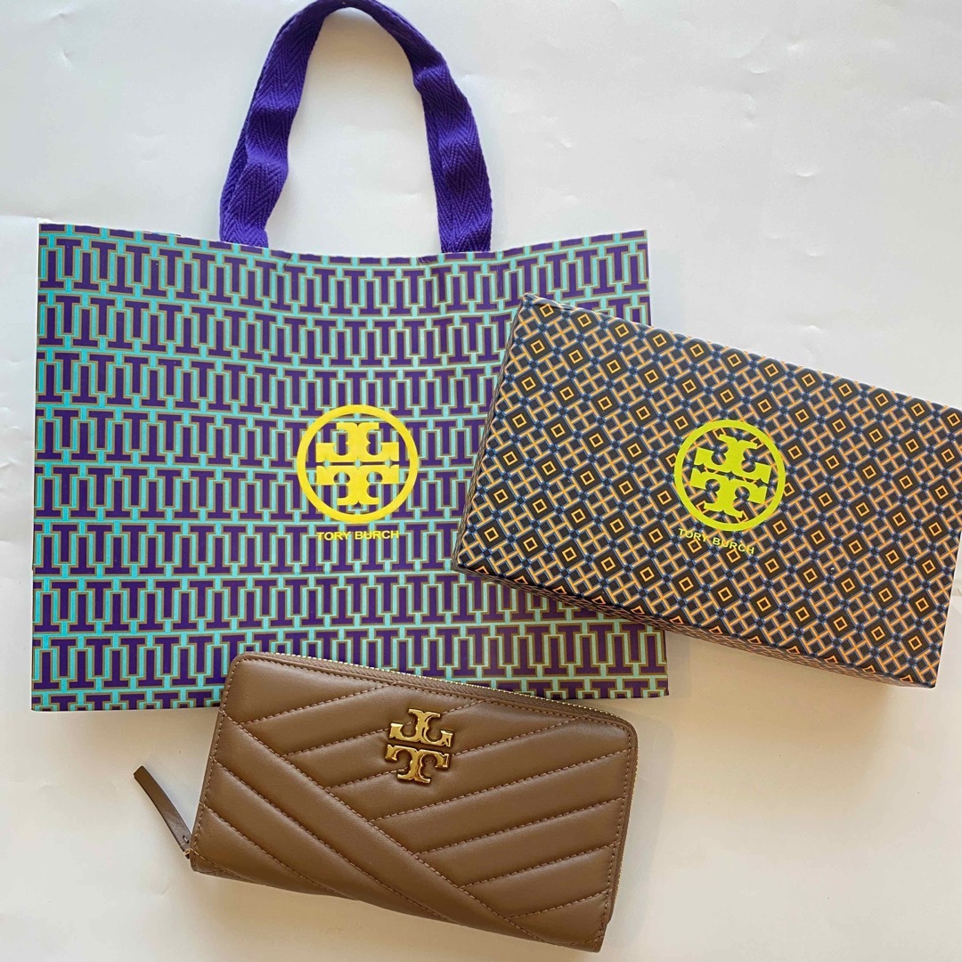 Tory Burch(トリーバーチ)の【新品】TORY BURCH トリーバーチ キルティングウォレット 長財布 レディースのファッション小物(財布)の商品写真