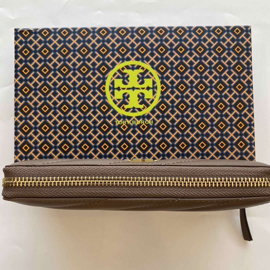 Tory Burch(トリーバーチ)の【新品】TORY BURCH トリーバーチ キルティングウォレット 長財布 レディースのファッション小物(財布)の商品写真