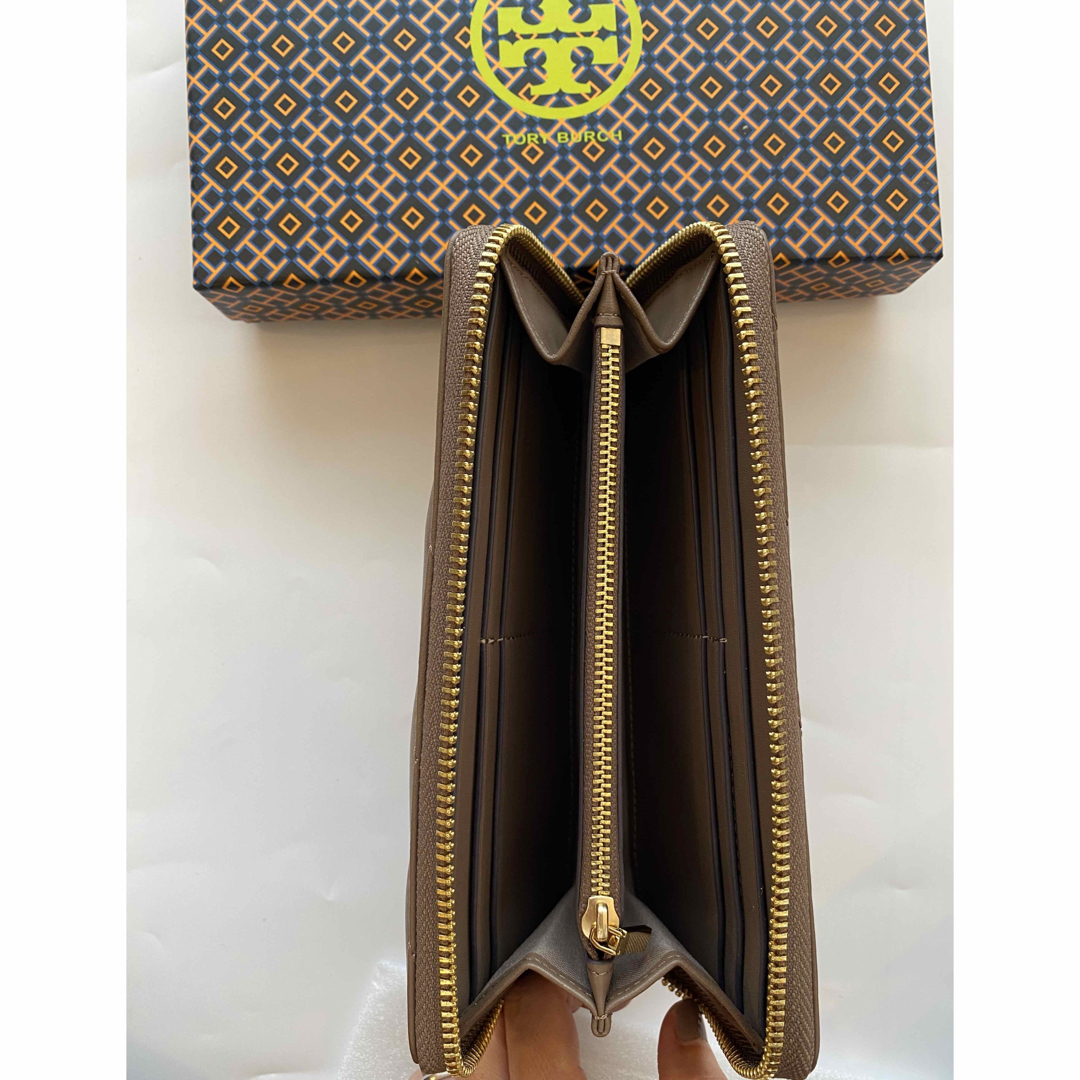 Tory Burch(トリーバーチ)の【新品】TORY BURCH トリーバーチ キルティングウォレット 長財布 レディースのファッション小物(財布)の商品写真