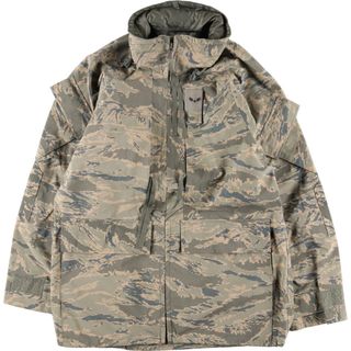 古着 16年製 米軍実品 ABU デジタルタイガーカモ GORE-TEX ゴアテックス ミリタリージャケット メンズXL /eaa372223(ミリタリージャケット)