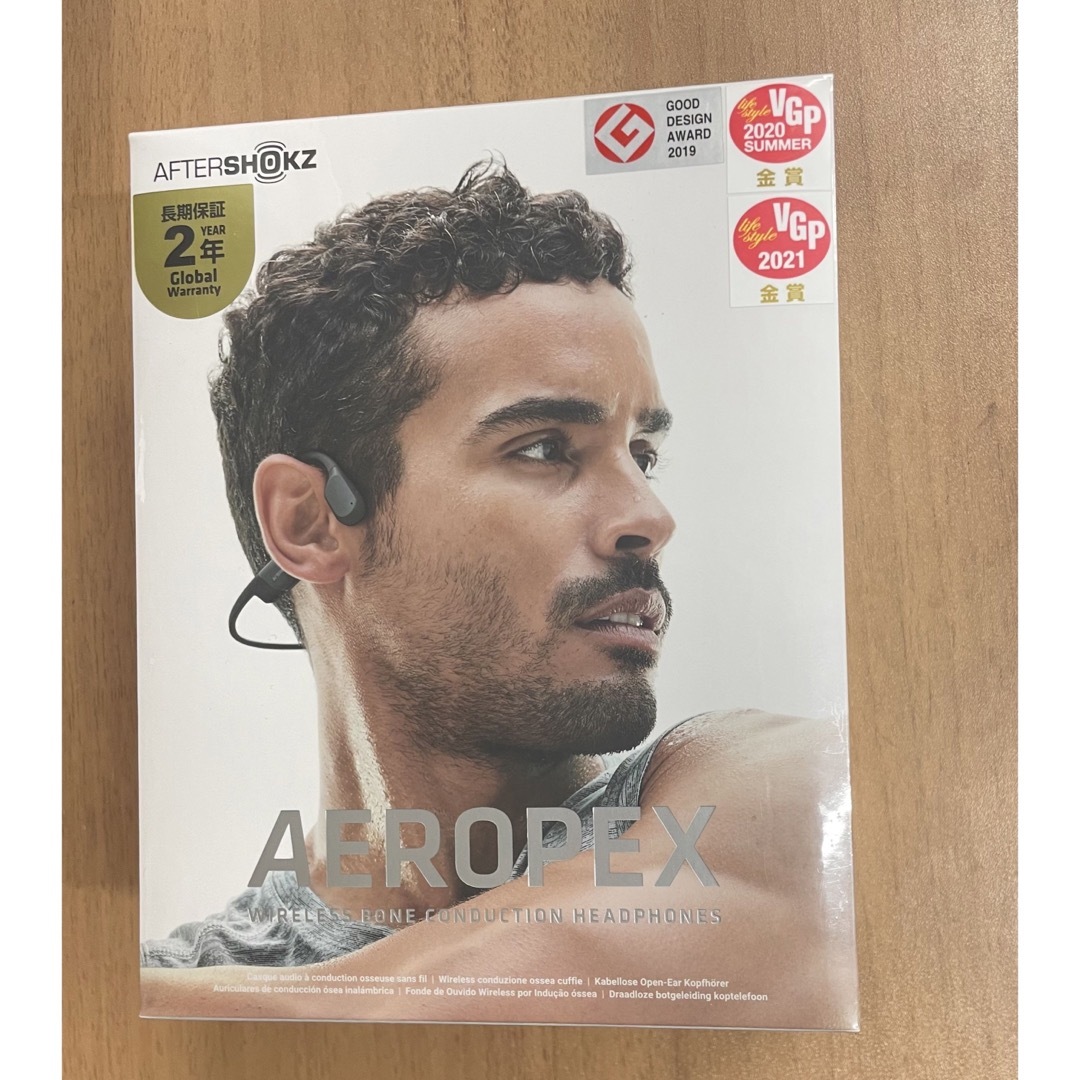 未開封】AEROPEX 骨伝導ワイヤレスヘッドホン AfterShokzmの通販 by