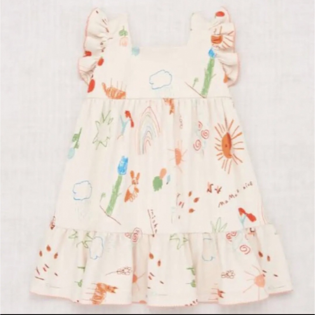 2023ss misha&puff Ruffle Sleeve Dressワンピース