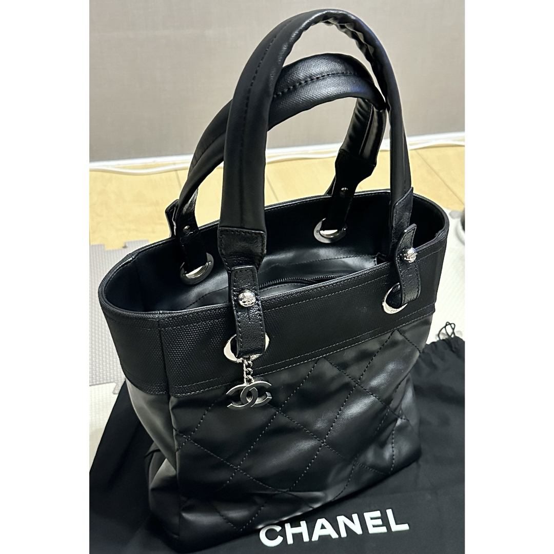 極美品】CHANEL シャネル パリビアリッツ トートバッグ PM-