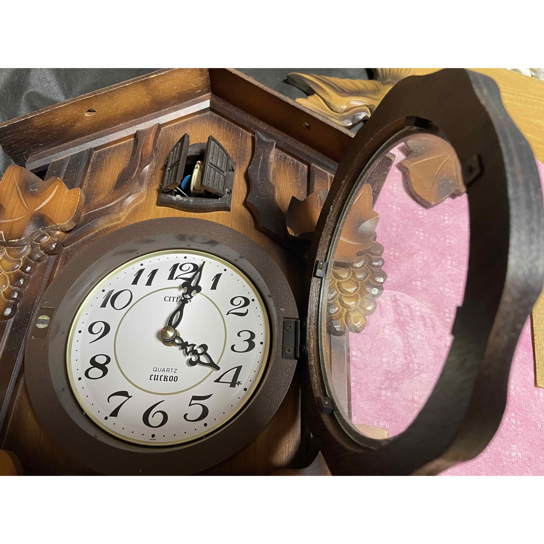CITIZEN - シチズン 木製ハト時計 昭和レトロ品 アンティーク ジャンク