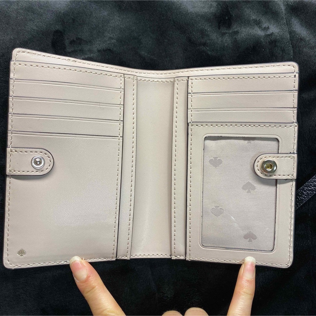 新品 kate spade ケイトスペード 財布 折り財布 ピンク 二つ折り財布-