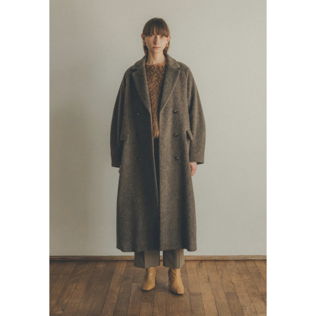 CLANE DOUBLE WOOL LONG COATレディース