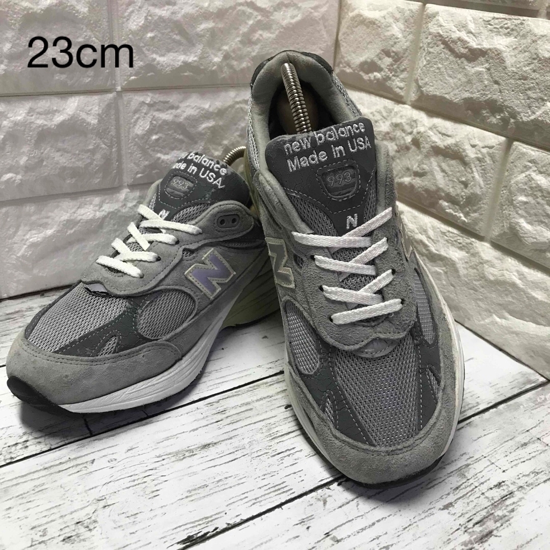 USA製　New Balance WR993GL  グレー　23.5cm