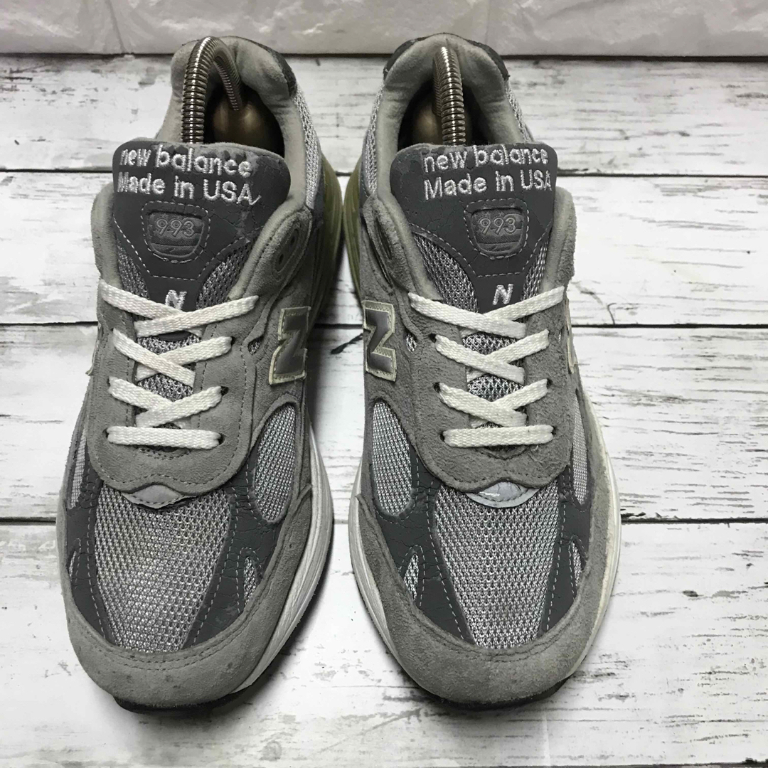 アメリカUSA製　New Balance WR993GL グレー　23cm