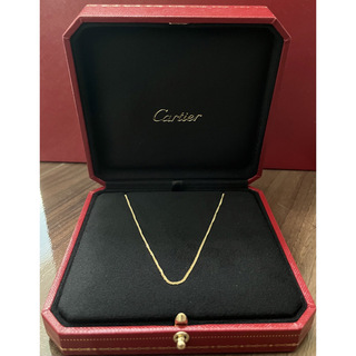 カルティエ(Cartier)の美品　Cartier  カルティエ　チェーンネックレス　イエローゴールド(ネックレス)