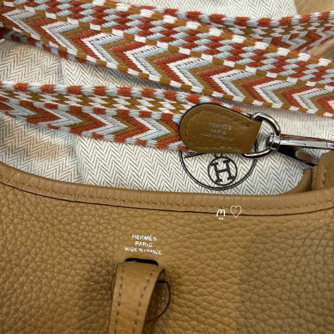 HERMES - HERMES エルメス エブリンTPMミニ ビスキュイ バンド HERMES - HERMES エルメス エブリンTPMミニ ビスキュイ バンド