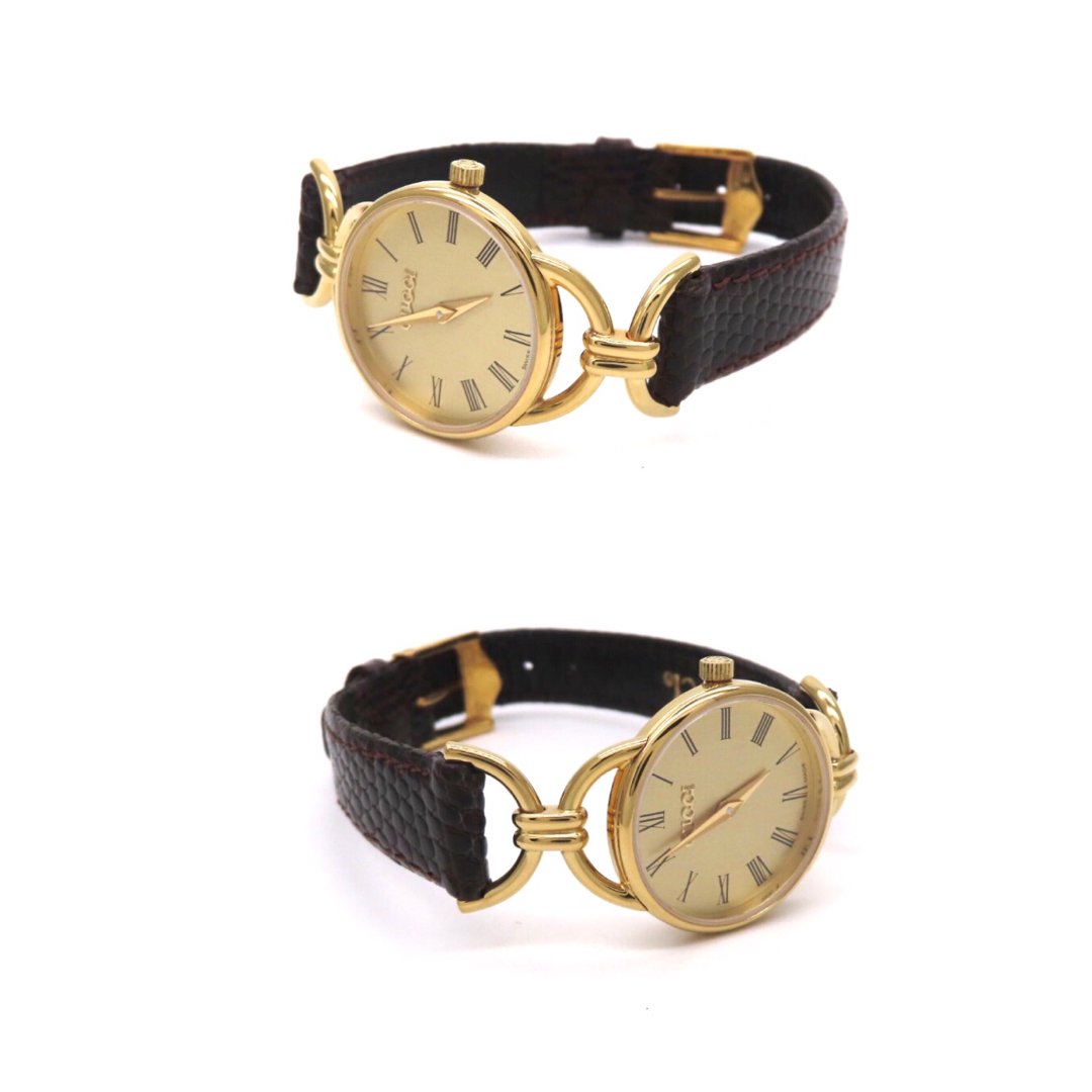【6000.2.L】GUCCI ’グッチ 時計’ ゴールドモデル ☆極美品☆