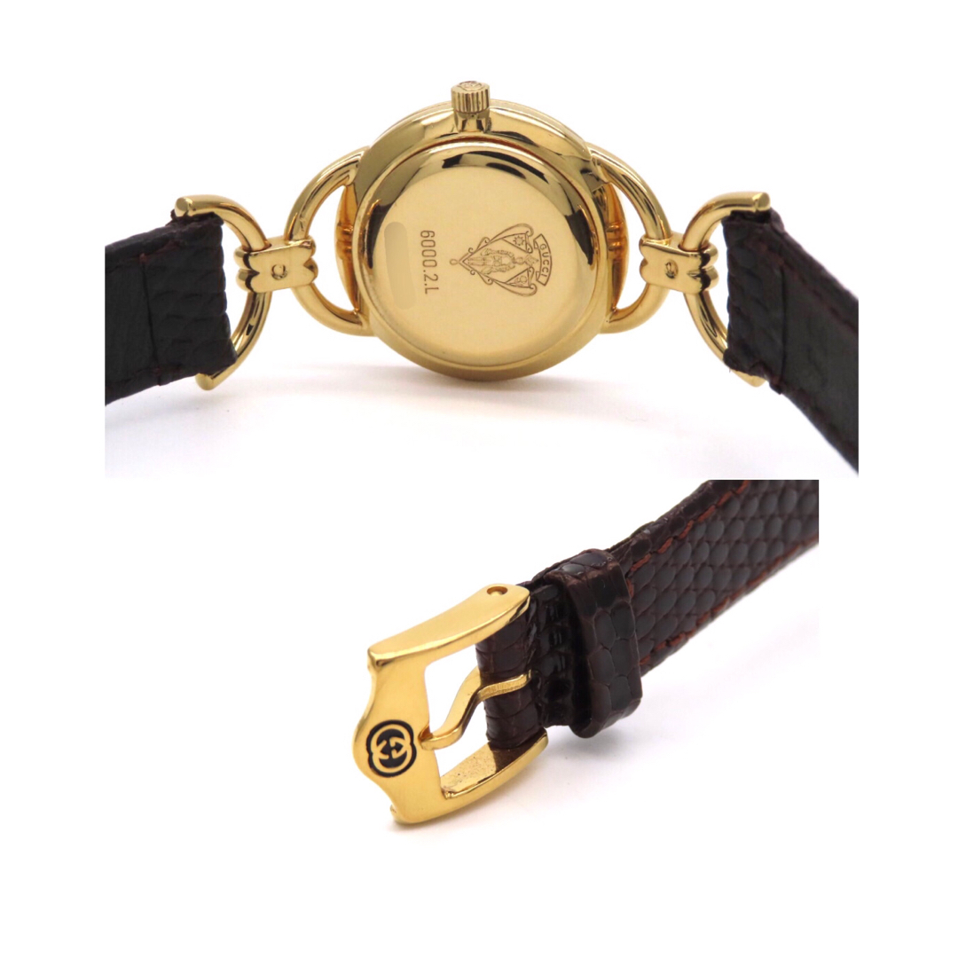 【6000.2.L】GUCCI ’グッチ 時計’ ゴールドモデル ☆極美品☆