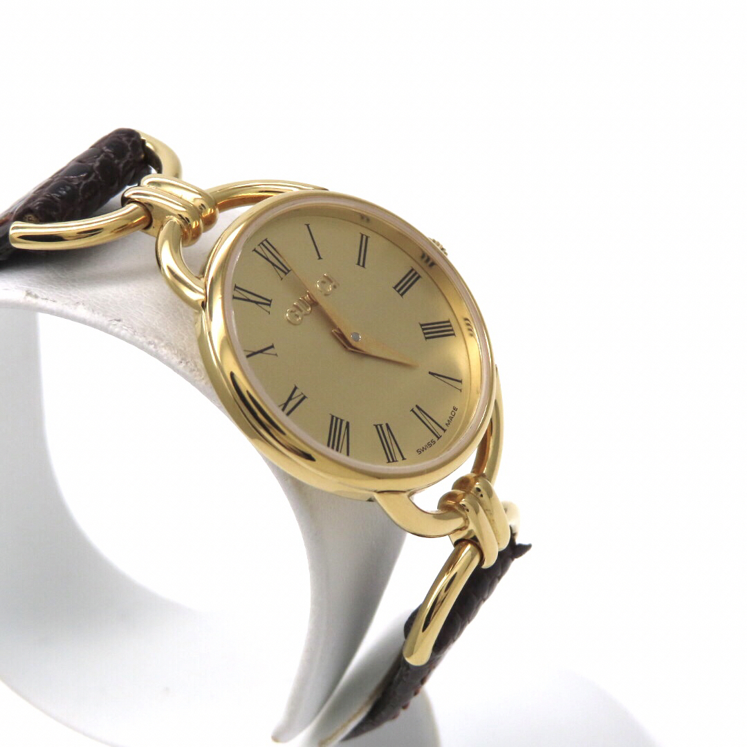 【6000.2.L】GUCCI ’グッチ 時計’ ゴールドモデル ☆極美品☆
