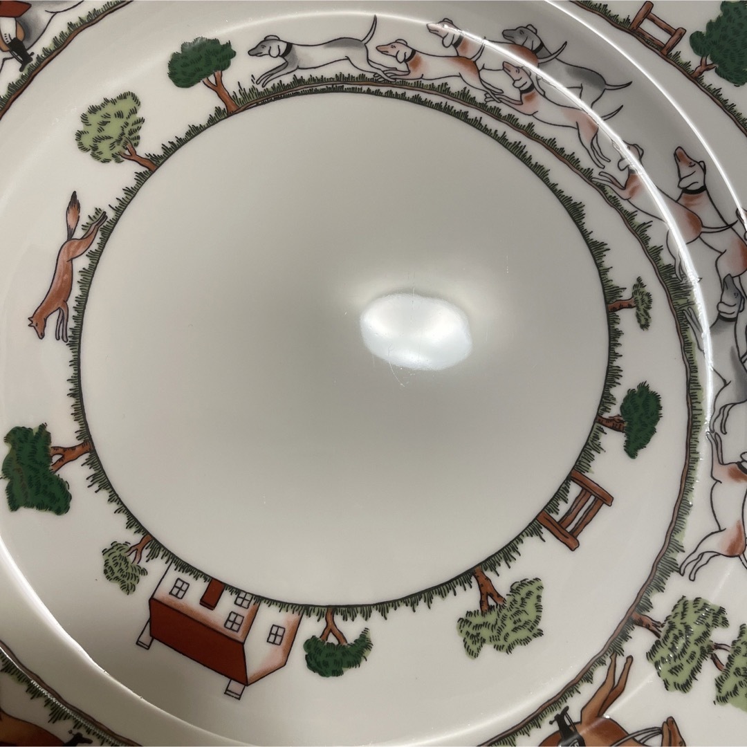 WEDGWOOD - ウェッジウッド ハンティングシーン ディナープレート 27.5