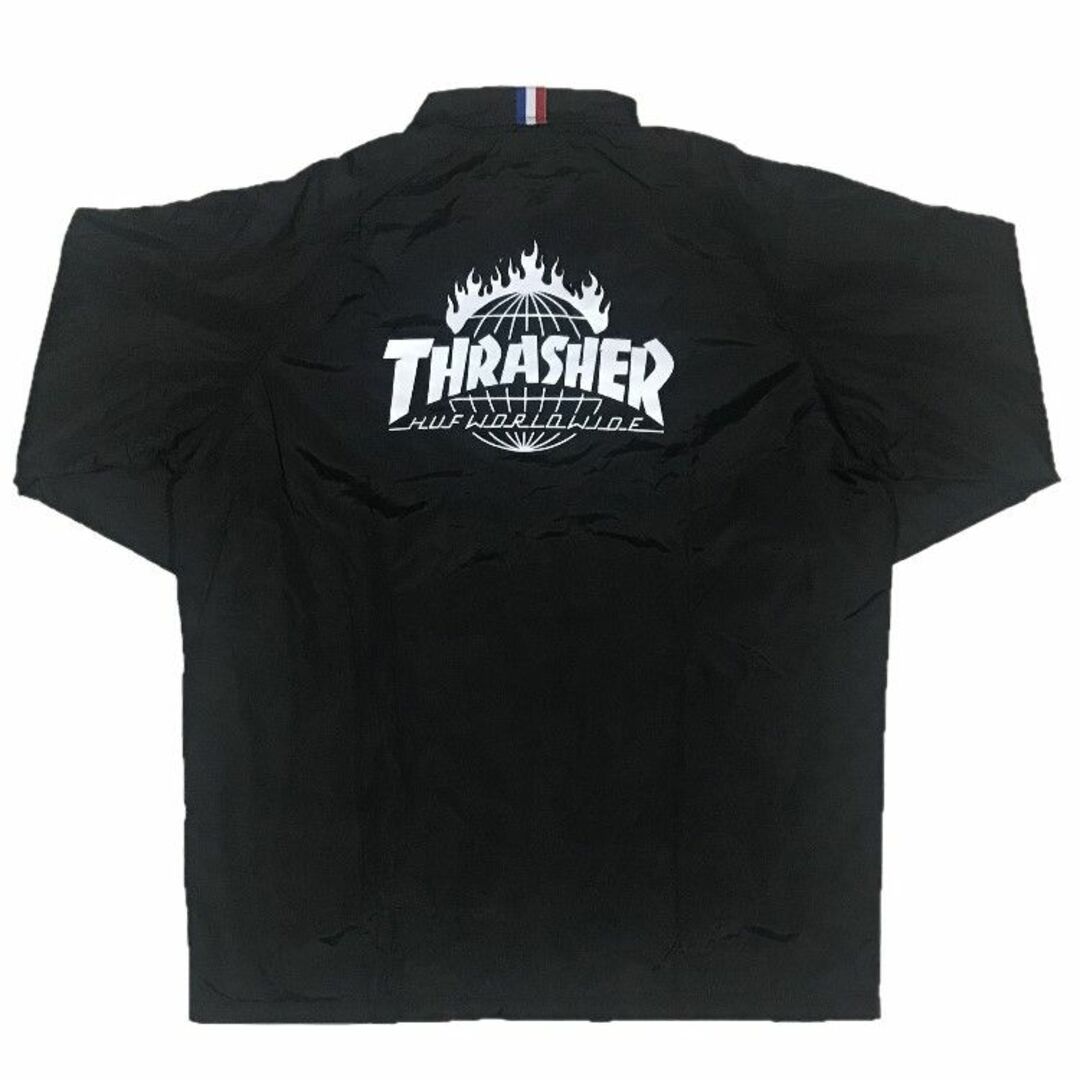 HUF ハフ THRASHER TDS 半袖 Tシャツ ブラック L