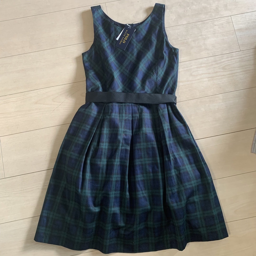 POLO RALPH LAUREN(ポロラルフローレン)の未使用タグ付き POLO RALPH LAUREN ワンピース 14 150 キッズ/ベビー/マタニティのキッズ服女の子用(90cm~)(ワンピース)の商品写真